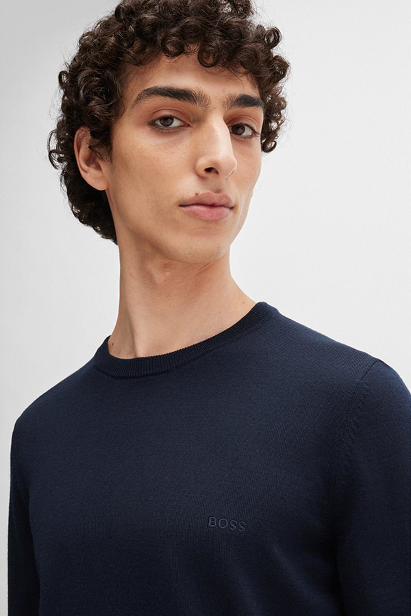 ΠΛΕΚΤΗ ΜΠΛΟΥΖΑ BOSS - 404 ΜΠΛΕ